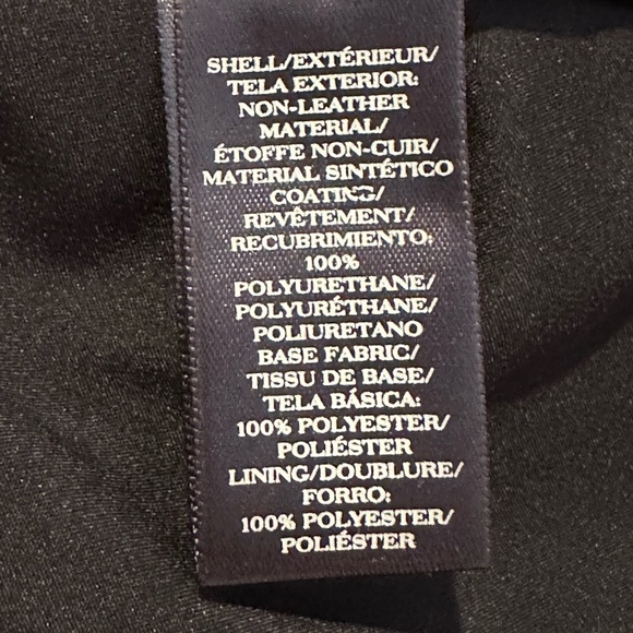 🔥Worn once. EUC Ann Taylor Vegan Leather Skirt - Picture 7 of 7